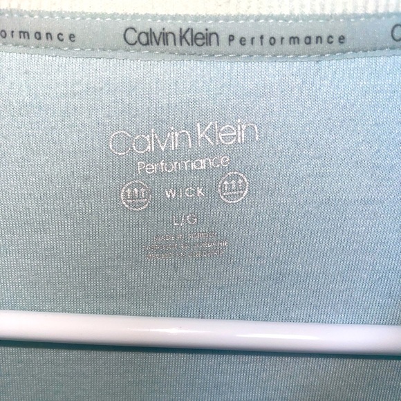 Calvin Klein Performance Embroidered Sherpa Crewneck - Picture 4 of 4